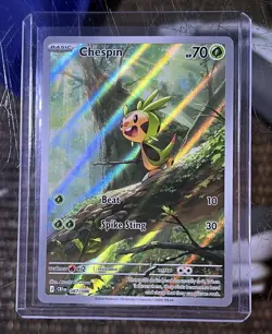 Pokemon TCG 4 Card Chaos Rising Holo Lot English - Chespin Crobat Claydol Emma - Image 1