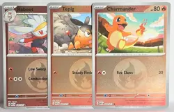 Ascended Heroes Reverse Holo Energy Symbol Lot of 3 Charmander Pokemon TCG NM-LP - Image 1