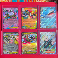 Pokemon TCG Pitch black 5-Card EX Lot + Gladion's Final Battle Ultra Rare Mint - Image 1
