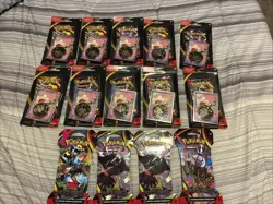 Pokemon TCG Pitch Black Sealed Lot Slowpoke Blister Sleeved Pack New Sealed - Image 1
