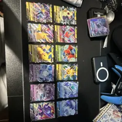 Pokemon TCG Sword & Shield V Holo 12 Card Lot English Morpeko Rotom Jolteon - Image 1