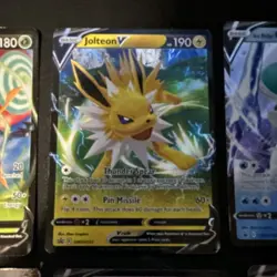 Pokemon TCG Sword & Shield V Holo 12 Card Lot English Morpeko Rotom Jolteon - Image 5
