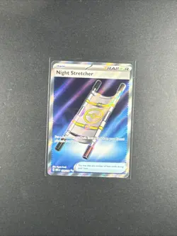 Night Stretcher 173/132 Pokemon Mega Evolution 2025 Full Art NM Near Mint - Image 1
