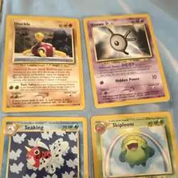 Pokemon TCG WOTC Neo Genesis Unlimited Lot of 10 2000 Staryu Geodude Golbat - Image 4