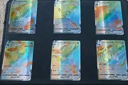 Pokemon TCG VMAX Full Art Holo 12-Card Lot Mew Umbreon Leafeon FS/SS/RS - Image 1