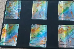 Pokemon TCG VMAX Full Art Holo 12-Card Lot Mew Umbreon Leafeon FS/SS/RS - Image 2