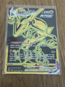Pokemon TCG Rayquaza VMAX Kingdra Joltik Flapple Bibarel 5-Card Holo Lot - Image 3