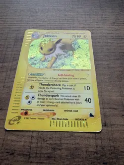 Pokemon TCG Skyridge 3-Card Lot: Jolteon H12/H32, Bellossom H5/H32, Abra 46 - Image 2
