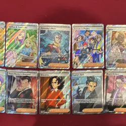 Pokemon TCG Trainer Full Art IR Lot - Image 3