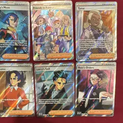 Pokemon TCG Trainer Full Art IR Lot - Image 4