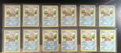 Pokemon TCG Shadowless Squirtle 63/102 - Lot Of (12) Cards - Image 4