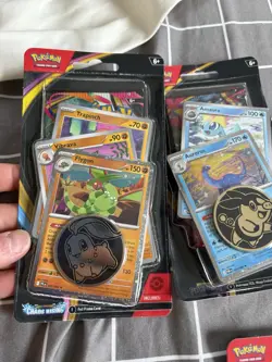Pokemon TCG Checklane Blister Lot Of 5: Aurorus Pitch Black, Flygon/Pawmot + - Image 2