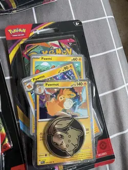 Pokemon TCG Checklane Blister Lot Of 5: Aurorus Pitch Black, Flygon/Pawmot + - Image 4
