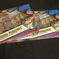 Pokemon TCG Focused Fighters Premium Collection 2 Box Lot - Image 1