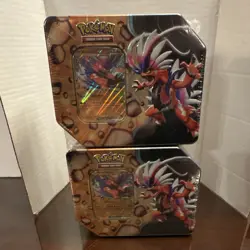 Pokemon TCG Koraidon ex Tin Box lot of 2 English Promo Koraidon - Image 1