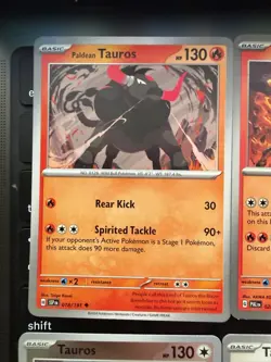 Pokemon TCG Tauros Card Lot (8) Reverse Holo Regular NM Cards Various Sets - Image 2