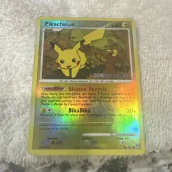 Pokemon TCG Pikachu 94/123 Mysterious Treasures Reverse Holo English 60HP - Image 1