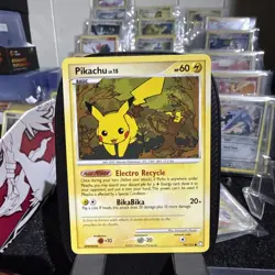 Pokemon TCG Pikachu 94/123 Mysterious Treasures Vintage 2007 - Image 1