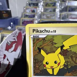 Pokemon TCG Pikachu 94/123 Mysterious Treasures Vintage 2007 - Image 2