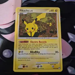 Pokemon TCG Pikachu 94/123 Mysterious Treasures 2007 Common - VLP - Image 1
