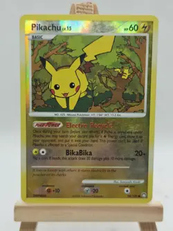 Pikachu 94/123 Mysterious Treasures Reverse Holo Rare Vintage Pokemon TCG - Image 1