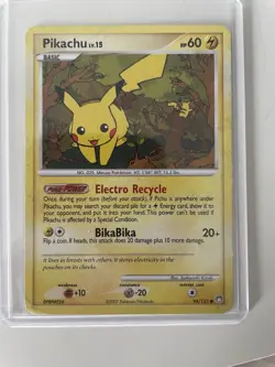 Pokemon TCG Pikachu Card 94/123 Non-Holo Common, Mysterious Treasures Series - Image 1