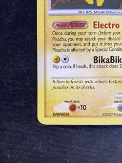 Pokemon TCG Pikachu Card 94/123 Non-Holo Common, Mysterious Treasures Series - Image 4
