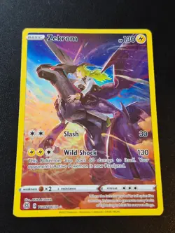 Zekrom TG05/TG30 Holo Brilliant Stars Trainer Gallery Pokemon NM - Image 1