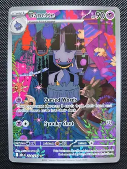 Pokemon Banette 234/217 Illustration Rare Ascended Heroes Holo NM - Image 1