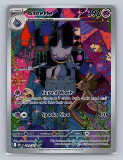 BANETTE 234/217 ILLUSTRATION RARE ASCENDED HEROES POKEMON Holo NM *1 - Image 1