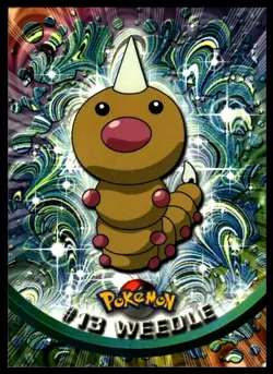 Weedle #13 1999 Topps TV Lightly played - Pokemon Card - Image 1