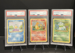 PSA 10 Bulbasaur Charmander Squirtle set 2023 POKEMON CLC-TRADING CLASSIC #001 - Image 1