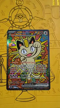 Meowth ex 121/088 Me03: Perfect Order Holo - Image 1