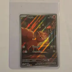 Pokemon TCG Vulpix 138/132 Illustration Rare Near Mint Mega Evolutions - Image 1