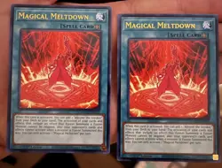 Magical Meltdown (MAGO-EN152) - Maximum Gold - 1st Edition - Rare - Near Mint x2 - Image 1