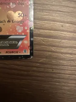 Pokemon TCG Flareon EX Holo Ultra Rare RC6/RC32 Generations RC HP 170 - Image 2