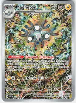 Pokemon Magneton 159 Holo Promo Scarlet & Violet Promo Pokemon Near Mint - Image 1