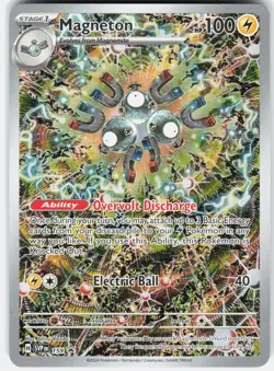 Pokemon Magneton 159 Holo Promo Scarlet & Violet Promo Pokemon Near Mint - Image 1