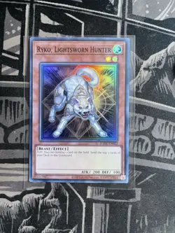 Ryko Lightsworn Hunter - LODT-EN022 - Supe Rare - Near Mint - Yugioh - Unlimited - Image 1
