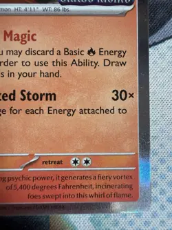 Pokemon TCG - Delphox MEP 074 Chaos Rising Stamped Prerelease Promo Holo - Image 4