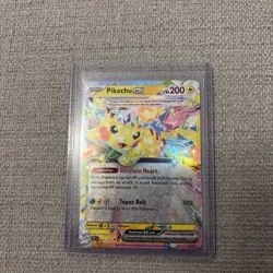 Pikachu ex 057/191 Double Rare Surging Sparks Pokemon Holo Near Mint - Image 1