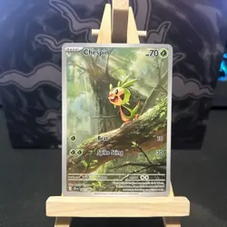 Chespin - 087/086 Chaos Rising - Illustration Rare - Pokemon TCG - NM - Image 1