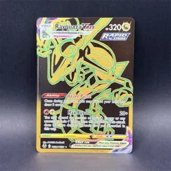 Pokemon TCG Rayquaza VMAX TG29/TG30 Silver Tempest TG Secret Rare Holo EN - Image 1