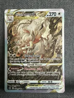 Hisuian Zoroark Vstar | Crown Zenith GG56/GG70 | Galarian Gallery | Pokemon TCG - Image 1