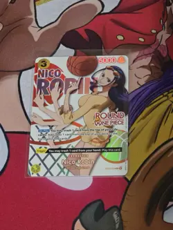 Nico Robin One Piece x Round 1 Promo Card EB03-054 ENGLISH - Image 1