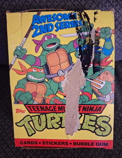 Topps TMNT Teenage Mutant Ninja Turtles 2nd Series 48 Sealed Packs - Image 1