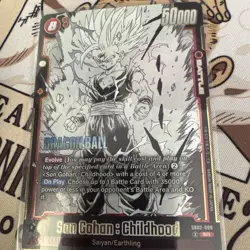 Son Gohan: Childhood SB02-008 Dragon Ball Super Fusion World Manga Booster 2 - Image 2