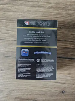 Mega Evolution Pitch Black Build & Battle Deck - SEALED - Image 2