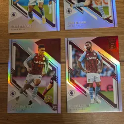 Panini Donruss Elite Premier League 21/22 Aston Villa 7 X Card Bundle - Image 4