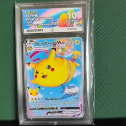 Pokemon TCG Flying Pikachu VMAX 007/025 Celebrations World Championship 2022 - Image 1